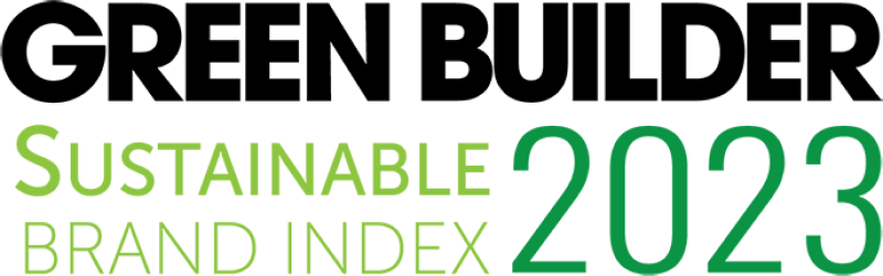Green Builder sustainable brand index 2023.