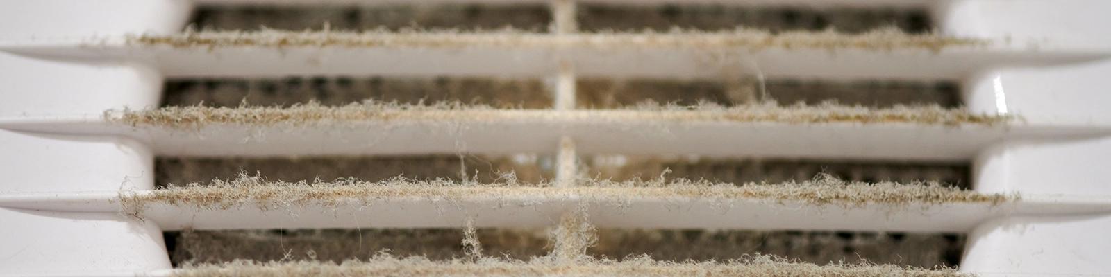 Dusty air vent