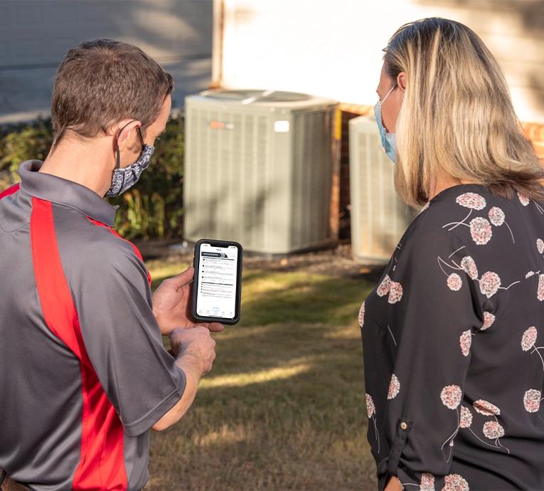 Homeowner w HVAC Tech 2